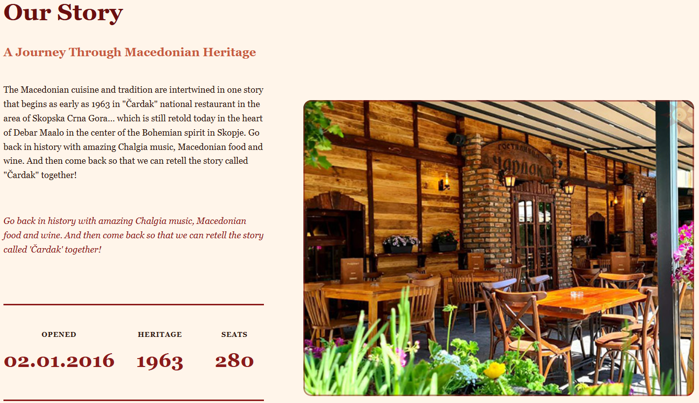 Restoran Čardak screenshot 2